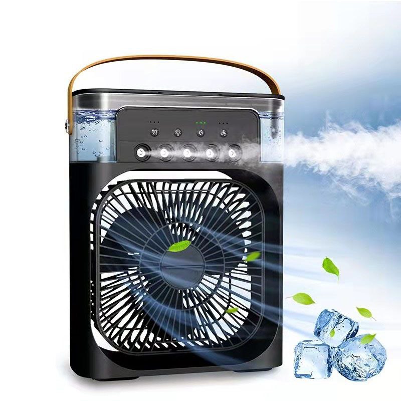 Rechargeable Portable Air Cooler Fan – 3-in-1 Humidifier, Fan, and Mini Air Conditioner"